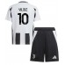 Maillot de foot Juventus Kenan Yildiz #10 Domicile vêtements enfant 2024-25 Manches Courtes (+ pantalon court)